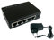 KALEA-INFORMATIQUE Switch di rete Lan Gigabit ethernet 10 100 1000 Mbps 5 porte RJ45 con alimentazione esterna.
