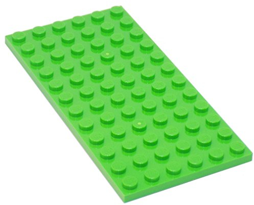 LEGO Piezas y piezas: 1 placa verde brillante de 15 x 30 cm (4,6 x 9,1 cm).