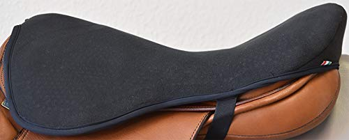 Acavallo Sattelsitzkissen Dressur Dri-Lex 10 mm, Größe:M, Farbe:schwarz