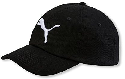 Puma Kinder ESS Cap Jr Kappe, Black/Big Cat, One Size