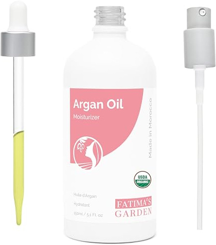 Fatima's Garden Argan Oil - Organic Moisturizer for Skin & Hair, 150ml