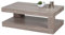 Mendler Couchtisch HWC-A32, Wohnzimmertisch, 3D-Struktur, 40x110x60cm MVG-Zertifiziert - dunkle Eicheoptik