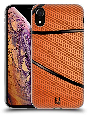Head Case Designs Baloncesto Colección de Bolas Carcasa de Gel de Silicona Compatible con Apple iPhone XR