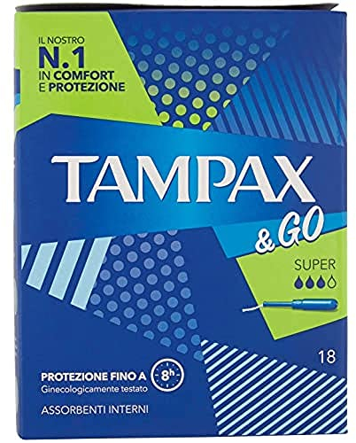 Tampax und Go super Tampons, 18 Stück (1er Pack)