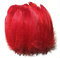 Suneast 100 Stücke Federn Dekoration Natürliche Gänsefedern Weiche Crafts Feather Indianer Federn für Traumfänger Basteln, Kostüme Hüte Schmuck Deko, DIY Ohrring - Rot, 15-20cm