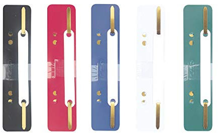 Herlitz 9977604 Heftstreifen aus PP 3,4 x 15 cm 10x 25 Stück (250 Stück)