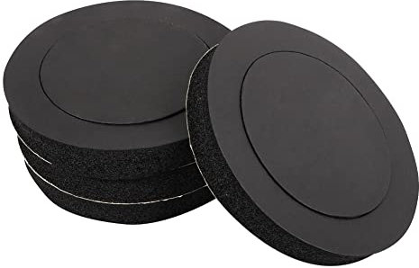 Dogggy 4x 6.5 Car Universal Speaker Soundproof Cotton Insulation Bass Ring Foam Pad Sound Wave Accessories
