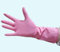 DSTOCK60 Gants Ménage Caoutchouc Etanches Longs pour Nettoyage Vaisselle Linge ROSE Taille S