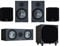 Bronze 100 Bookshelf Speakers, Walnut (pair)