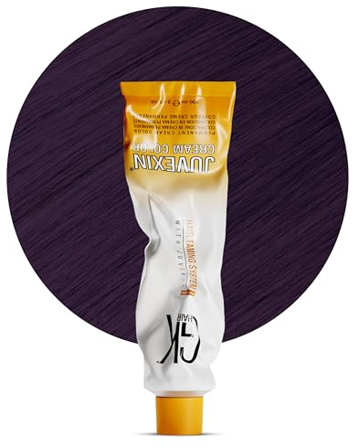 GK HAIR Global Keratin Professional Hair Color Cream Tube (3.4 Fl Oz/100ml) Nourishing & Cleansing Colors for Styling High Performance Long Lasting Semi Permanent Natural Toner Dye