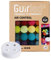 GuirLED - LED Baumwollkugeln Lichterkette USB - Drahtlose Fernbedienung - Baby Nachtlicht 2h - Dual USB 2A Netzteil enthalten - 4 Intensitäten – 24 Kugeln 2.4m - Arlequin