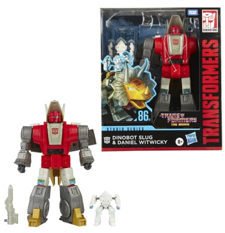 Transformers Toys Studio Series 86-07 Leader Class The Transformers: The Movie 1986 Dinobot Slug Action Figures, Ages 8 and Up, 8.5-inch