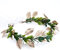 MOSTORY Handgefertigte Feen-Waldkrone – Waldelfen-Stirnband, Blume, Kreis, Elfenblatt-Kranz für Renaissance, Halloween, Cosplay, Damen, Mädchen, Fotoshooting, Grün/Gold