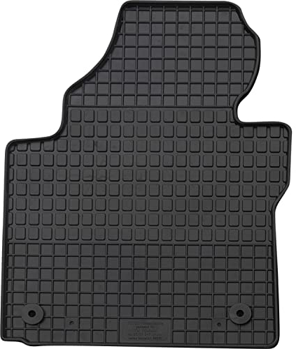 PETEX Passform Fahrer Gummimatte Premium 1-TLG schwarz