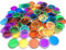 Dacefloy Magnetisches Bingo-Set – 100 Stück, mehrfarbige Metallring-Chips, Kunststoff-Poker-Spielsteine, Marker, Mathematikzählung, Wissenschaftsforschung, STEM-Kit, Familienspielabende