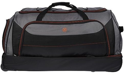 Christian Wippermann Große Reisetasche mit Rollen, Trolley Reisetasche, 90L Volumen, Wasserabweisend, Strapazierfähig, Reisetasche XXL, Ideal für Herren und Damen