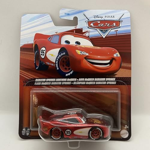 Disney Pixar Cars Radiator Springs Lightning McQueen HTX82