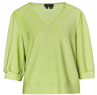 SHANTE Camiseta con Purpurina, Lima, XL para Mujer