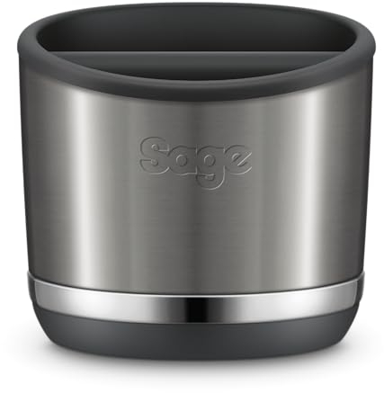 Sage - The Knock Box 10, Black Stainless Steel