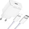 Newding Chargeur Rapide pour Phone 14, 13, 12, 11, 14 Pro Max, 14 Plus, 13 Pro Max, 13 Mini, XR, 10, 8, SE, 20 W USB C Prise Secteur Mural Alimentation Adaptateur Type C