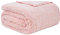 EMME Kuscheldecke Sherpa Decke Flauschig，228x228 cm,Dicke und Elegant, Sofadecke Doppelgesicht Extra Weich, Warme Gemütliche Wendbare Flauschige Wohndecke Decke für Couch und Bett,Rosa