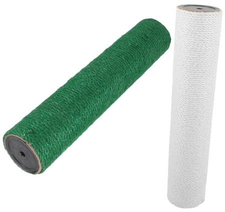 CIYODO 2pezzi Ricambio Per Tiragraffi Corda Di Juta Colonna Per Graffiare Per Gatti Accessori Per Gatti Resistenti e Riutilizzabili Per Gioco e Divertimento Degli Animali Domestici