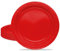 MORAINJAY 16 Pièces Rouge Assiette pour Fête Anniversaire,7 Pouces/18cm Rouge Papier Assiette Dessert Plateau Vaisselle pour Décoration Anniversaire Homme Femme