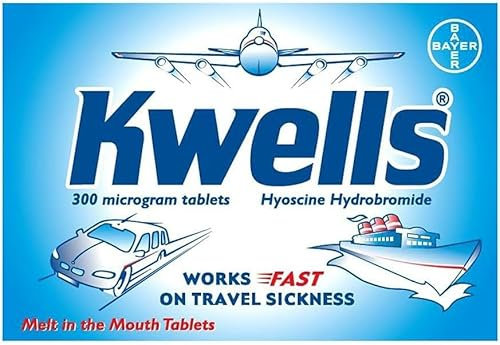 Fast Acting Travel Sickness Prevention Tablets - 12 Tablets
