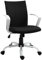 Vinsetto Chaise Bureau Fauteuil de Bureau Chaise Ergonomique avec Hauteur réglable, Fonction à Bascule, siège de Bureau à roulettes pivotantes, Charge 120 Kg, 61 x 61 x 99 cm Noir et Blanc