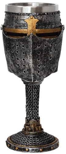 Kelch Ritterhelm - Mittelalter Krug Bier Ritter Bierkrug