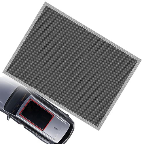 Parasol para techo corredizo, protección solar para techo corredizo de 125 cm, protector magnético de malla de poliéster para bloqueo UV y vista de tragaluz, ideal para vehículos generales para