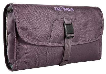 Tatonka Small Travelcare Kulturbeutel - Flache Waschtasche zum Aufhängen mit Fächern und Spiegel