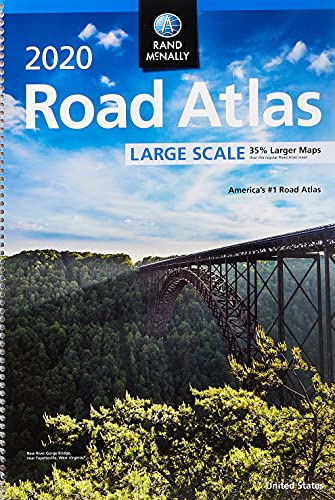 Rand Mcnally 2020 Road Atlas Large Scale