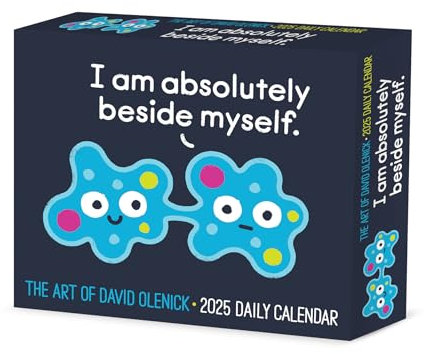 The Art of David Olenick 2026 5.4 X 6.2 Box Calendar