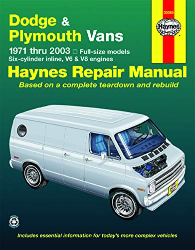 Haynes Dodge & Plymouth Vans 1971-2003 (Haynes Manuals)