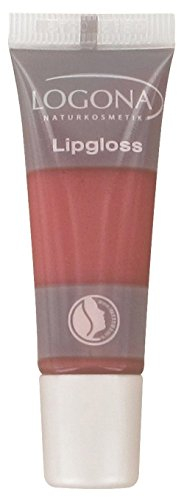 LOGONA Naturkosmetik Lipgloss No. 04 Malve, Natural Make-up, Lippenglanz, zaubert einen brillanten Glanz, mit Anti-Aging Wirkstoffkomplex, Bio-Extrakte, 10 ml