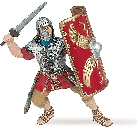 Papo 39802 HISTORISCHE Figuren Tiere, Einfarbig, Legionär, Mehrfarben, Braun