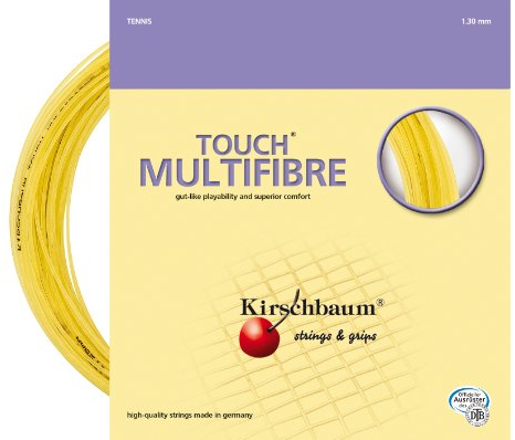 Kirschbaum Saitenset Touch Multifibre, Natur, 12 m