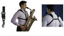 Gewa Neotech Soft Saxophone Strap Harness, Black