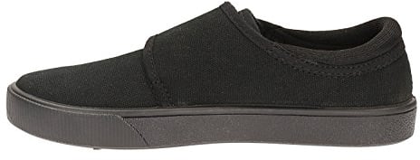 Clarks Unisex Kids Hopper Run School Uniform Shoes, Black Fabric, 5.5 UK