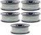 OWL-Filament Premium 3D PLA Filament 1kg 1,75mm Made in Germany (5kg / 5x 1kg Grau)