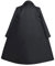 DAZCOS US-Größe Luffy Cosplay Schwarzer Umhang Wano Country Anime Kostüm für Herren Halloween (X-Large)