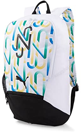 PUMA - Unisex Neymar Rucksack, Puma White/Puma Black/Amazon Green/Dandeli, O/S