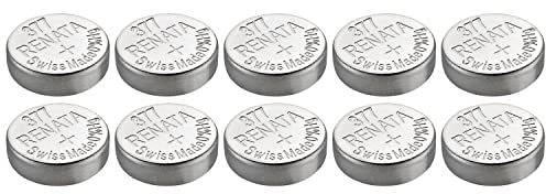 RENATA Knopfzellen Silber Oxid 377/SR626 SW 0% Quecksilber, Batterien, 10 Stück