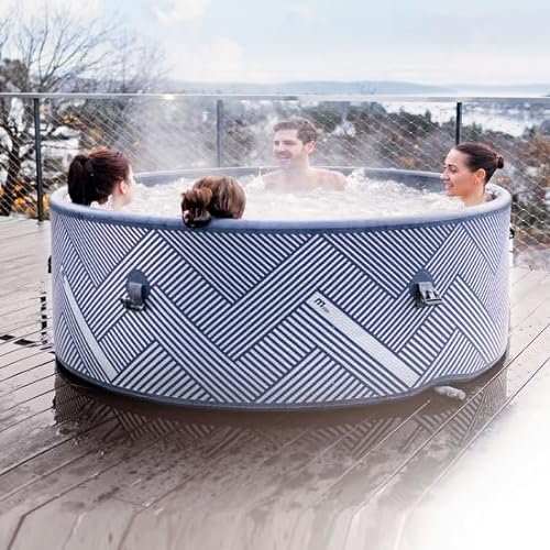 Bagno Italia Minipiscine Gonflable ronde 173 cm spa relax wifi et bluetooth 6 places Mspa