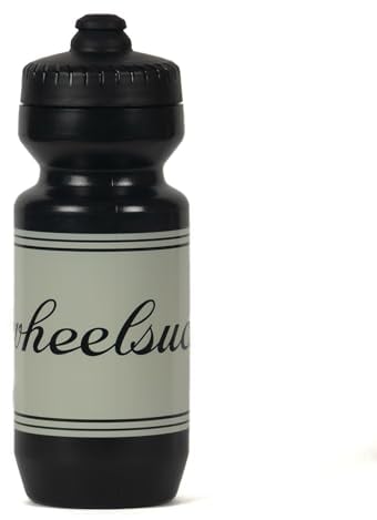 Wheelsuckr Purist 22 oz Water Bottle by Specialized Bikes | Vintage Cycling Jersey Screen Print | MoFlo 2.0 Cap | Made in USA