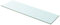 Iiaky Regalboden Glas Transparent 100 cm x 30 cm Glasplatte Tisch Schminktisch Unterlage