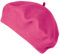 Van Der Rich ® - Französische Klassische Baskenmütze Barett - Damen (Hellfuchsia, One Size)