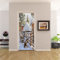 3D Türtapete Türaufkleber Selbstklebend 80x200 Türfolie Poster Fototapete Türbilder Türtattoos Wasserdichte Tür Stickers für Kinderzimmer Wohnzimmer Badezimmer Tier Hund
