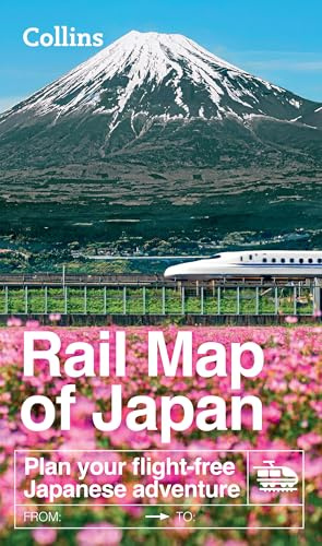 Collins Rail Map of Japan: Plan your flight-free Japanese adventure